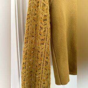 Yellow brown color top